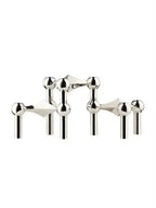 Candle Holder with Interconnected Stackable Elements