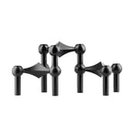 Candle Holder with Interconnected Stackable Elements