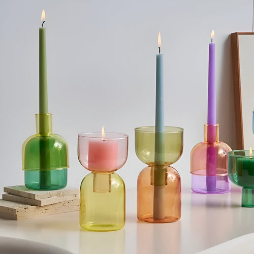 Ceramic Candle Holder and Vase