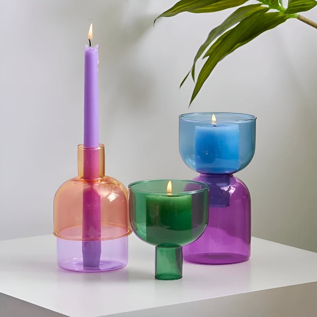 Ceramic Candle Holder and Vase