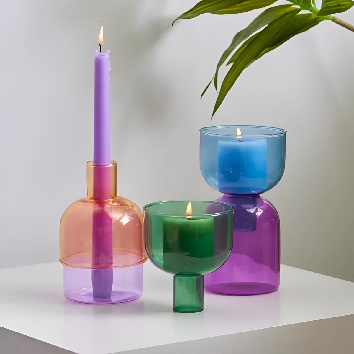 Ceramic Candle Holder and Vase