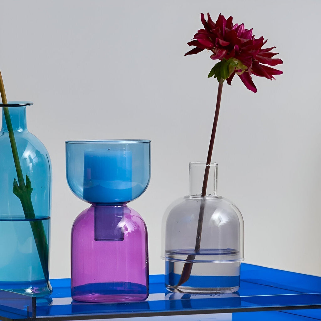 Ceramic Candle Holder and Vase