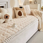 Diamond Quilted Sofa Cover