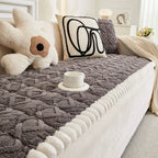 Diamond Quilted Sofa Cover
