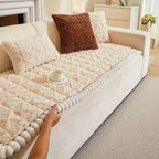 Diamond Quilted Sofa Cover