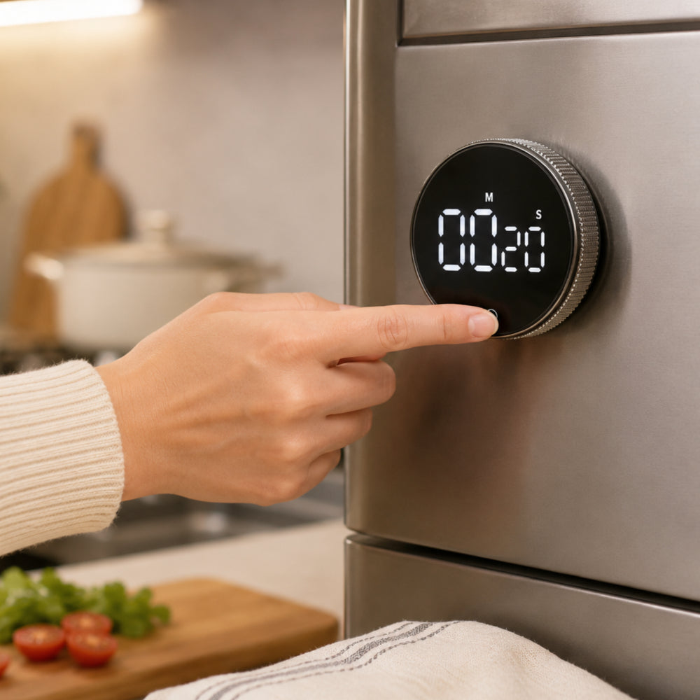 Digital Kitchen Timer with Magnetic Backing