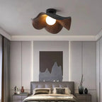 Flush Mount Ceiling Light with Resin and Iron