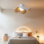 Flush Mount Ceiling Light with Resin and Iron