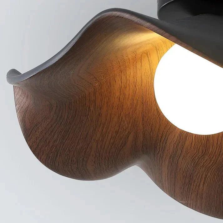 Flush Mount Ceiling Light with Resin and Iron