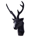 Resin Deer Head Wall Sculpture
