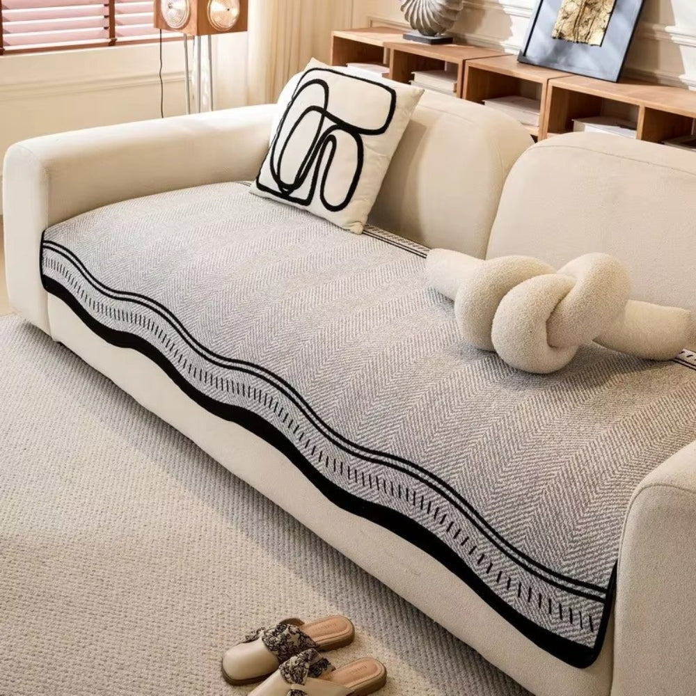Sofa Cover with Anti-Slip Backing