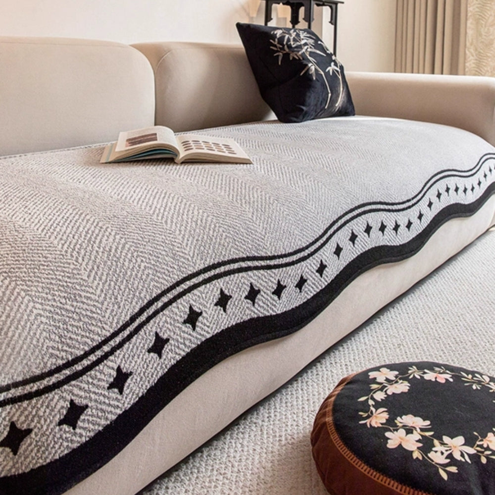 Sofa Cover with Anti-Slip Backing