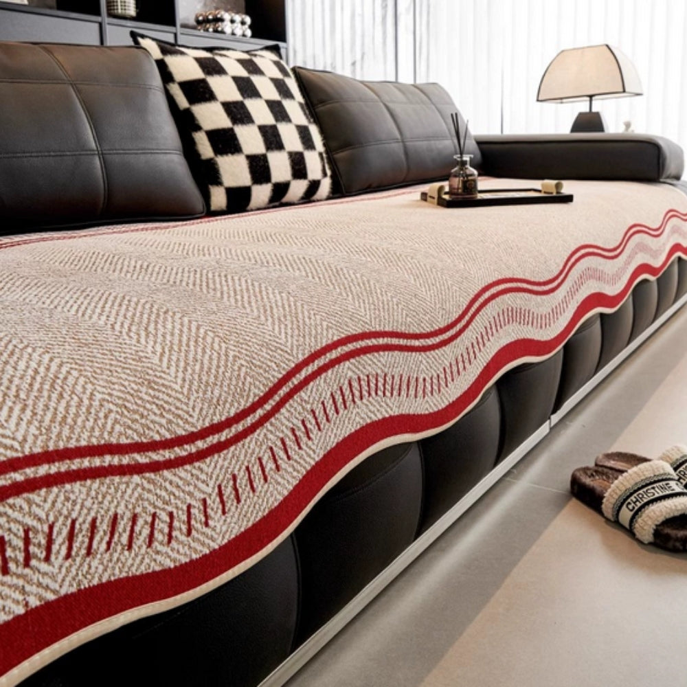 Sofa Cover with Anti-Slip Backing