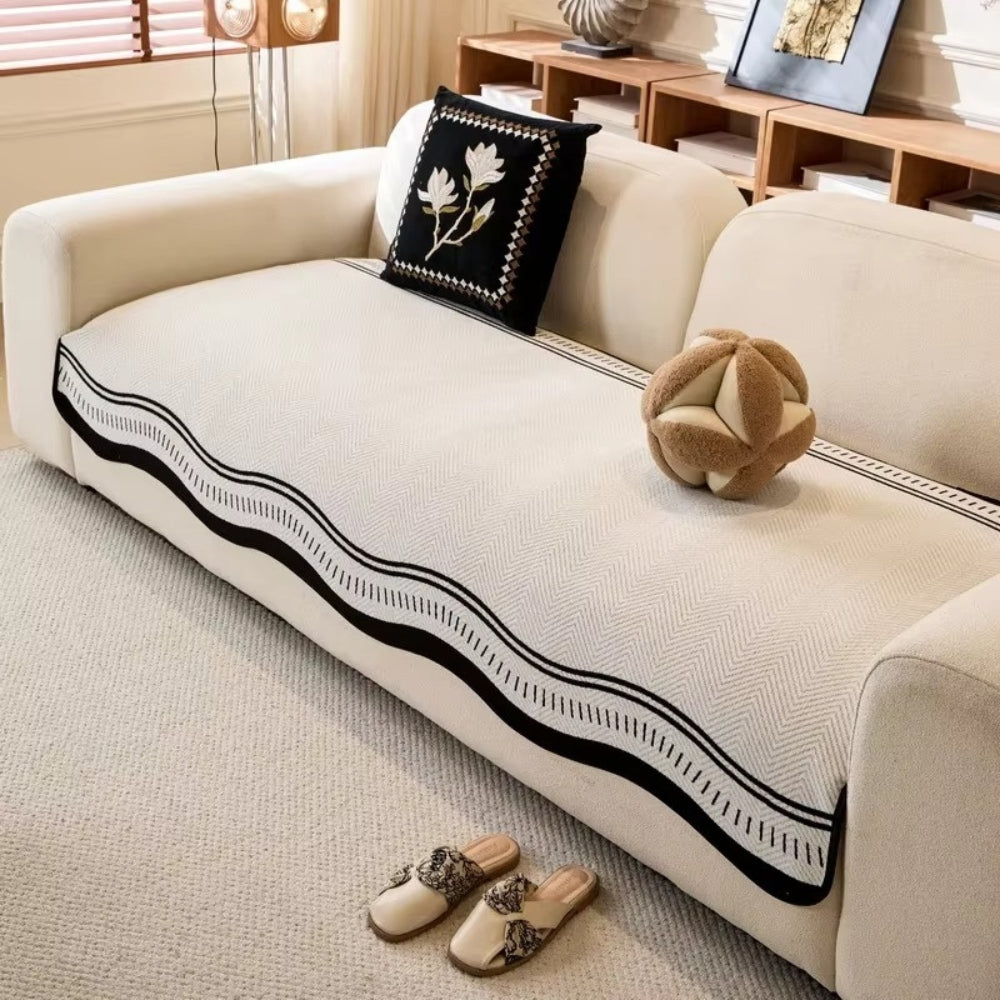 Sofa Cover with Anti-Slip Backing
