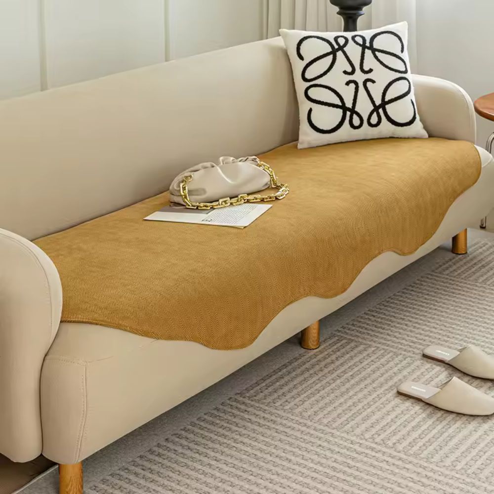 Sofa Cover with Contour Fit