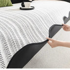 Sofa Cover with Herringbone Pattern