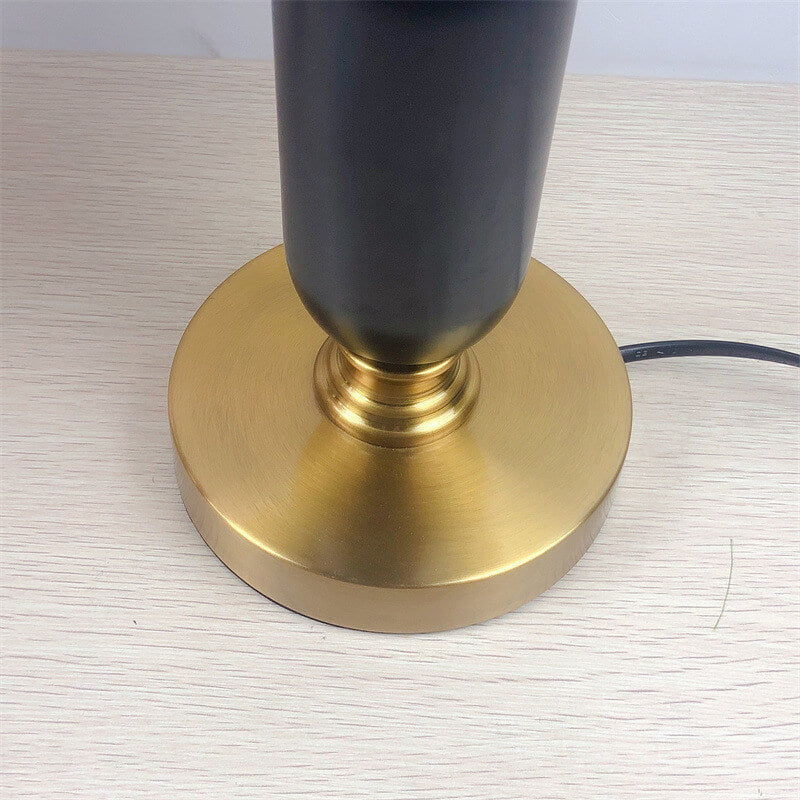 Table Lamp with Pleated Shade