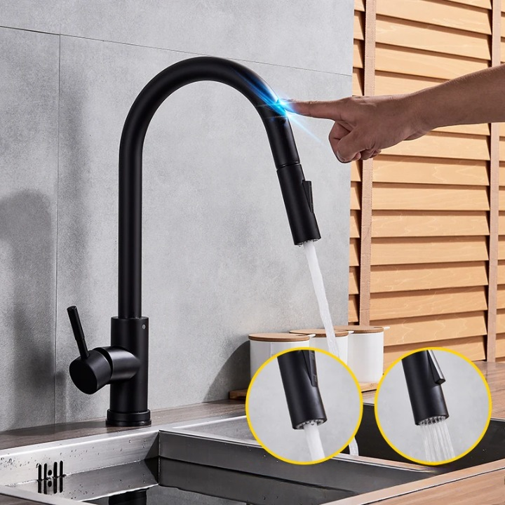 Touch Activated Kitchen Faucet
