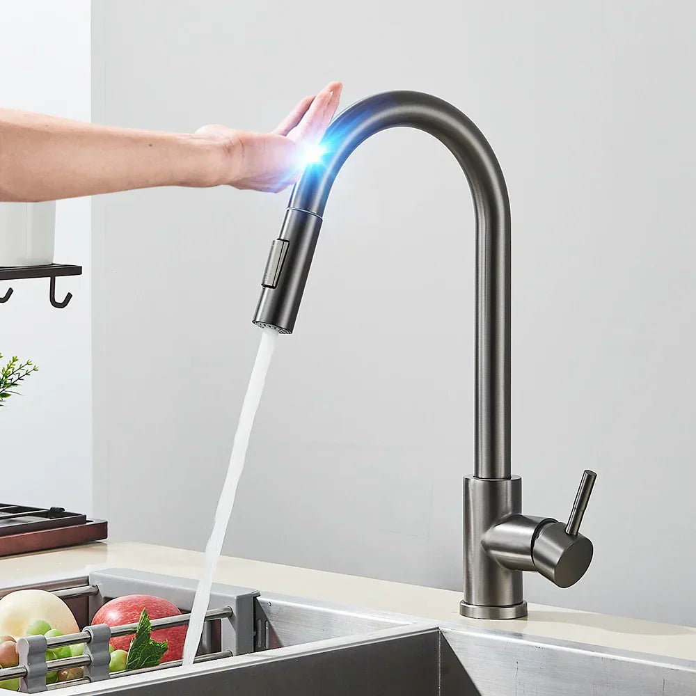 Touch Activated Kitchen Faucet