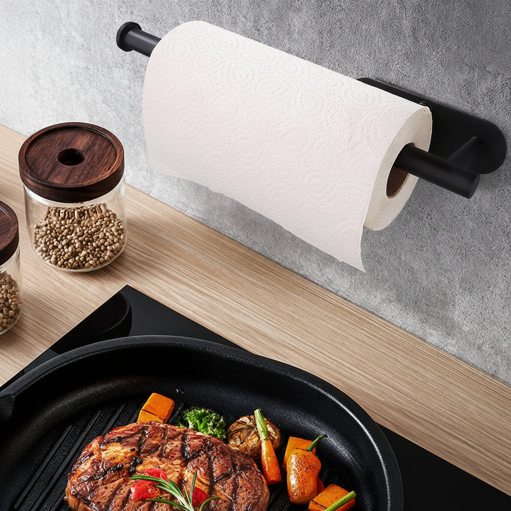 Under-Cabinet Paper Towel Holder