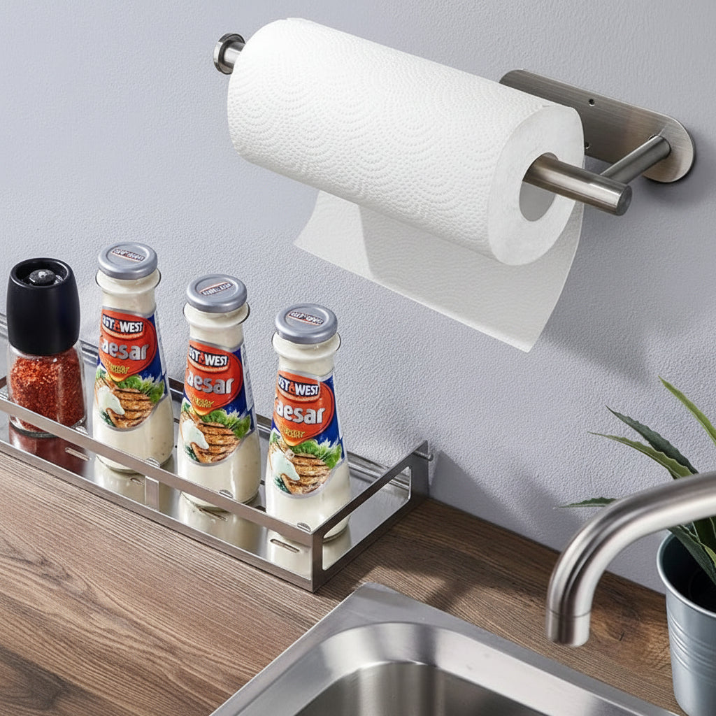 Under-Cabinet Paper Towel Holder