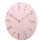 Wall Clock with Plastic Frame