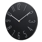 Wall Clock with Plastic Frame