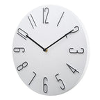 Wall Clock with Plastic Frame