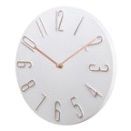 Wall Clock with Plastic Frame