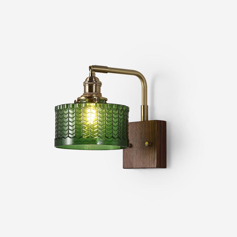 Wall Lamp with Glass Shade