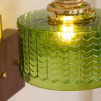Wall Lamp with Glass Shade