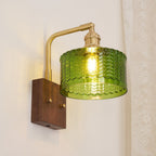 Wall Lamp with Glass Shade