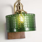 Wall Lamp with Glass Shade