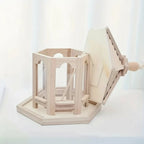 Wooden Bird Feeder