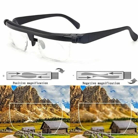 Adjustable Glasses | Custom Focus & Impact-Resistant Lenses