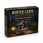 Advent Calendar | Escape Room Puzzles & 6 Mystery Themes | 24-Day Challenge