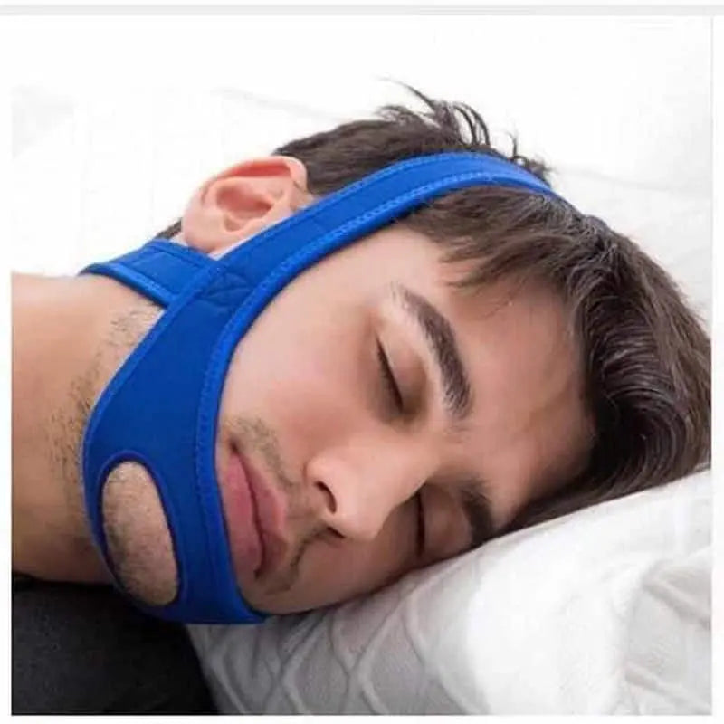 Anti-Snoring Chin Strap | Soft Neoprene & Adjustable Velcro