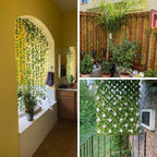 Artificial Ivy Garland | Maintenance-Free Indoor & Outdoor Decor | Set of 12