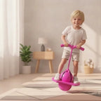 Balance Hopping Ball | Non-Slip Platform & Height-Adjustable Handle | Supports 150 kg