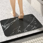 Bath Mat | Quick-Drying Diatomaceous Stone & Non-Slip Rubber Base | Multiple Sizes