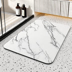 Bath Mat | Quick-Drying Diatomaceous Stone & Non-Slip Rubber Base | Multiple Sizes