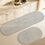 Bath Mat | Quick-Drying Diatomite & Non-Slip Backing