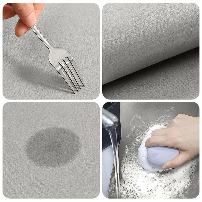 Bath Mat | Quick-Drying Diatomite & Non-Slip Backing