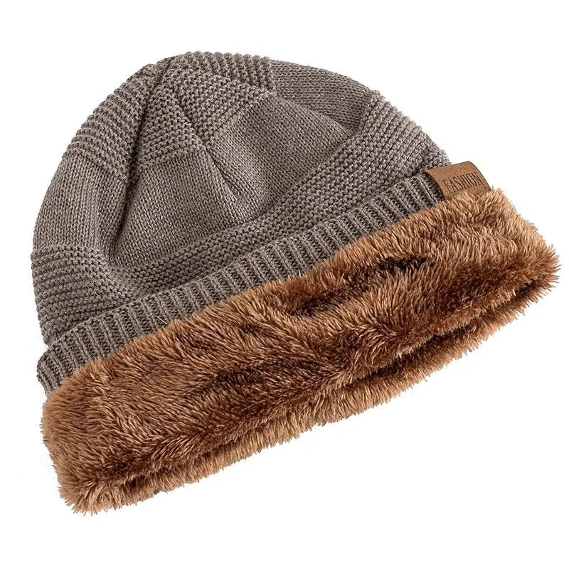 Beanie | Soft Fleece-Lined & Slouchy Knit | Unisex One Size