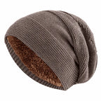 Beanie | Soft Fleece-Lined & Slouchy Knit | Unisex One Size