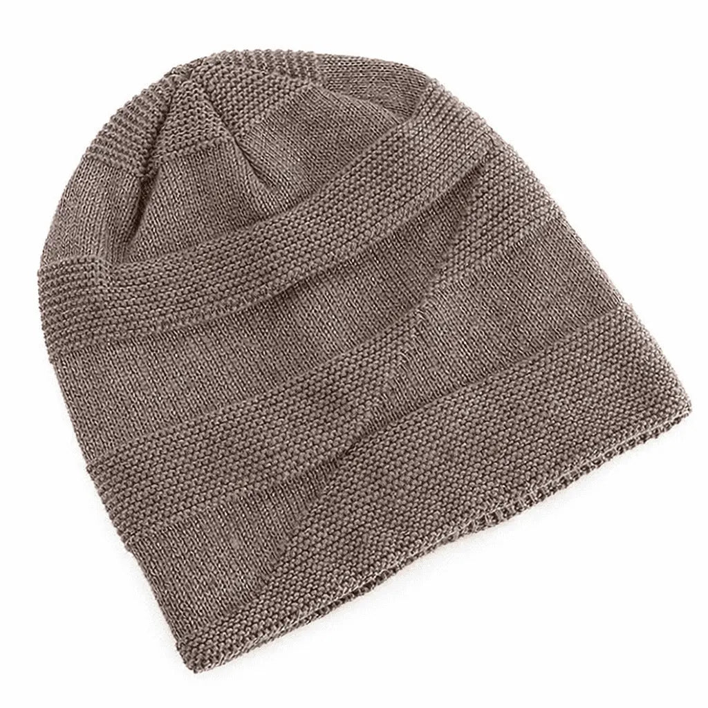 Beanie | Soft Fleece-Lined & Slouchy Knit | Unisex One Size