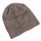 Beanie | Soft Fleece-Lined & Slouchy Knit | Unisex One Size