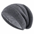 Beanie | Soft Fleece-Lined & Slouchy Knit | Unisex One Size