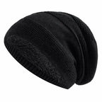 Beanie | Soft Fleece-Lined & Slouchy Knit | Unisex One Size