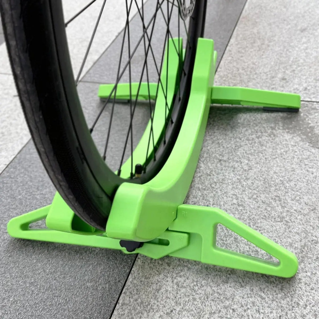 Bike Stand | Adjustable Width & Non-Slip Rubber Feet | Fits 30–80 mm Tires